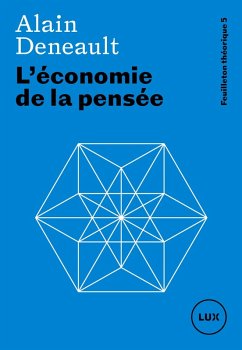 Cover L'economie de la pensee (eBook, ePUB)