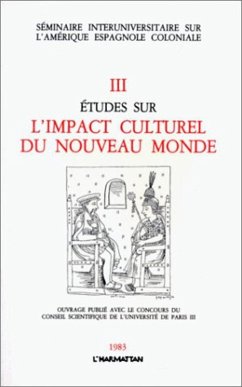 Cover Etudes sur l'impact culturel du Nouveau Monde (eBook, PDF)