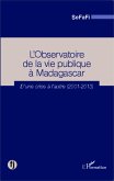 Observatoire de la vie publique à Madagascar (eBook, PDF)