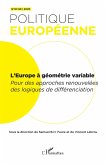 L'Europe à géométrie variable (eBook, PDF)