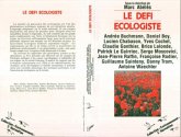 Le défi écologiste (eBook, PDF)