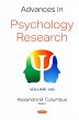 Advances in Psychology Research. Volume... - Bild 1