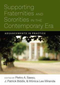 Cover Supporting Fraternities and Sororities in the Contemporary Era (eBook, PDF)