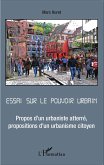 Essai sur le pouvoir urbain (eBook, PDF)