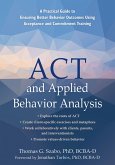 ACT and Applied Behavior Analysis (eBook, ePUB)