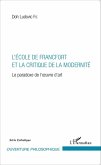 L'École de Francfort et la critique de la modernité (eBook, PDF)