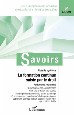 La formation continue saisie par le droit (eBook, PDF) - Carre