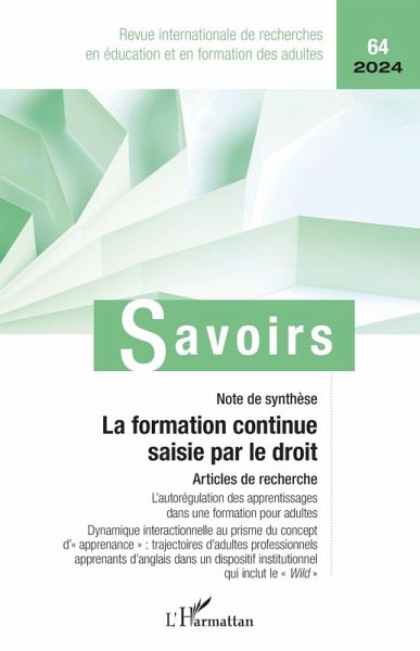 La formation continue saisie par le droit (eBook, PDF)