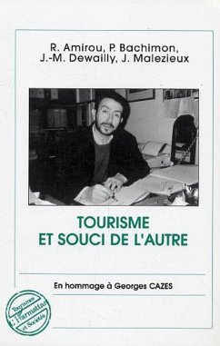 Cover Tourisme et souci de l'autre (eBook, ePUB)