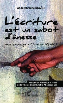 Cover L'écriture est un sabot d'ânesse (eBook, PDF)