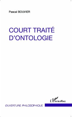 Cover Court traité d'ontologie (eBook, PDF)