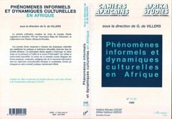 Phénomènes informels et dynamiques culturelles en Afrique (eBook, PDF) - de Villers