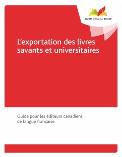 Cover L'exportation des livres savants et universitaires (eBook, PDF)