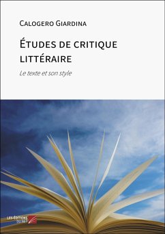 Cover Études de critique littéraire (eBook, ePUB)