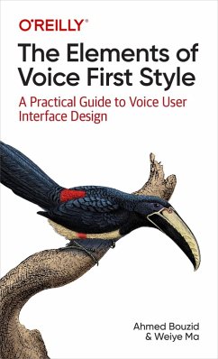 Cover Elements of Voice First Style (eBook, ePUB)