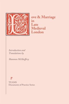 Cover Love & Marriage in Late Medieval London (eBook, PDF)