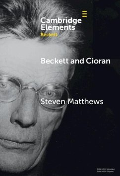 Beckett and Cioran (eBook, ePUB) - Matthews, Steven