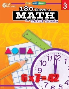 180 Days of Math for Third Grade (eBook, PDF) - Smith, Jodene