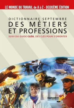 Cover Dictionnaire Septembre des métiers et professions (eBook, PDF)