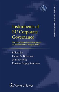 Cover Instruments of EU Corporate Governance (eBook, PDF)