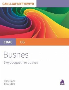 Cover CBAC Canllaw Myfyrwyr: Busnes - Swyddogaethau Busnes (eBook, ePUB)