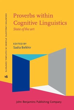 Cover Proverbs within Cognitive Linguistics (eBook, ePUB)