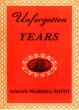 Unforgotten Years (eBook, ePUB) - Bild 1
