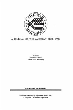 Cover Journal of the American Civil War: V1-1 (eBook, ePUB)