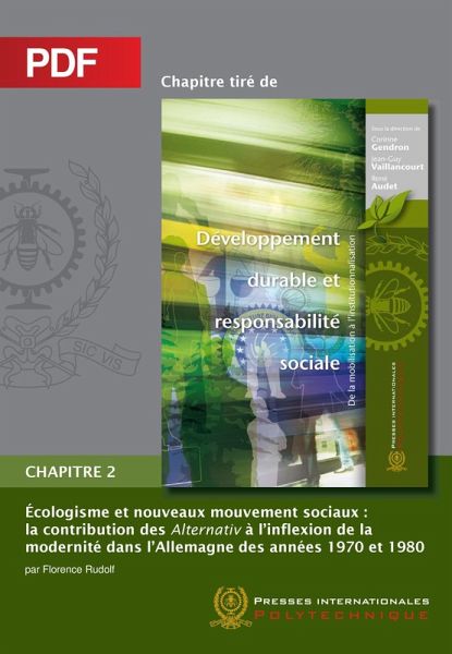 Écologisme et nouveaux mouvement sociaux (Chapitre PDF) (eBook, PDF) Écologisme et nouveaux mouvement sociaux (Chapitre PDF) (eBook, PDF)