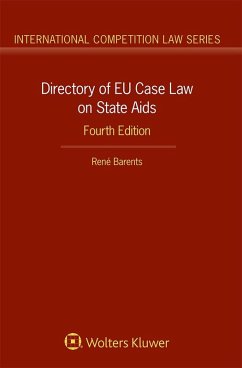 Cover Directory of EU Case Law on State Aids (eBook, ePUB)
