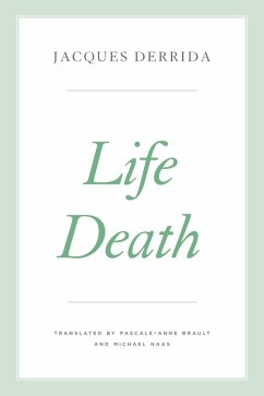 Life Death (eBook, ePUB) - Jacques Derrida, Derrida