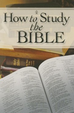 Cover How to Study the Bible (eBook, ePUB)