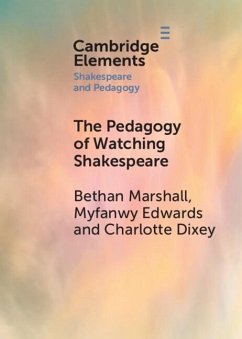 Cover Pedagogy of Watching Shakespeare (eBook, ePUB)