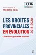 Les droites provinciales en évolution... - Bild 1