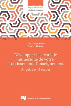 Cover Développer la stratégie numérique de votre établissement d'enseignement (eBook, ePUB)