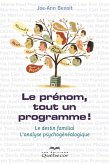 Le prénom, tout un programme! (eBook, ePUB) Le prénom, tout un programme! (eBook, ePUB)
