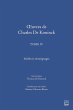 OEuvres de Charles De Koninck. Tome IV.... - Bild 1