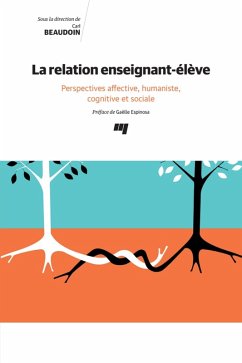 Cover La relation enseignant-élève (eBook, ePUB)