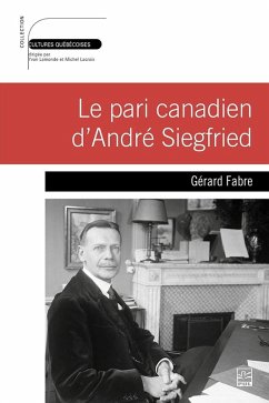 Cover Le pari canadien d'André Siegfried (eBook, PDF)