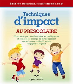 Cover Techniques d'impact au préscolaire (eBook, ePUB)