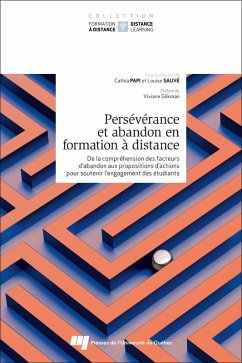 Cover Persévérance et abandon en formation à distance (eBook, ePUB)