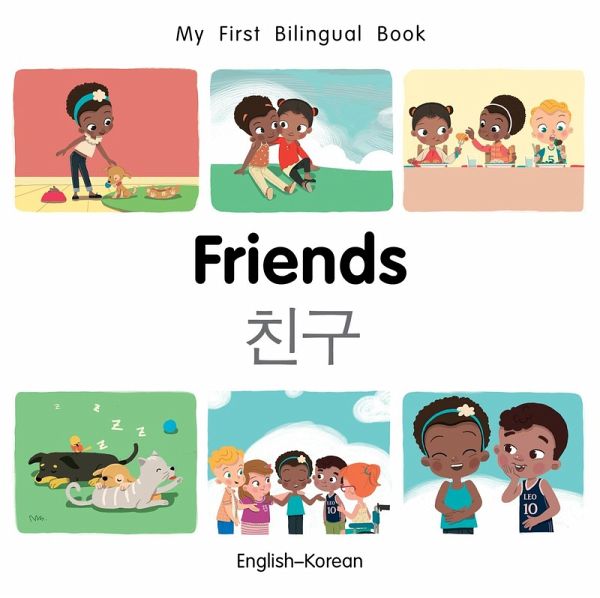 My First Bilingual Book-Friends (English-Korean) (eBook, ePUB)