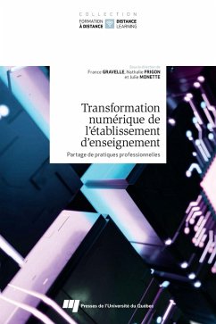 Cover Transformation numérique de l'établissement d'enseignement : partage de pratiques professionnelles (eBook, ePUB)