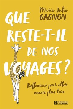 Cover Que reste-t-il de nos voyages? (eBook, ePUB)