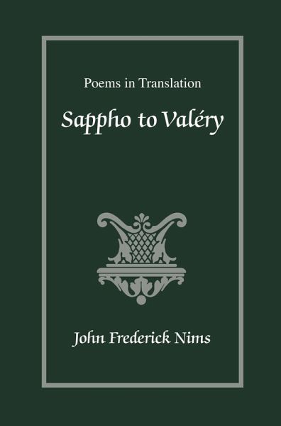 Sappho to Valery (eBook, PDF)