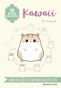 Cover 10 Step Drawing: Kawaii (eBook, PDF)