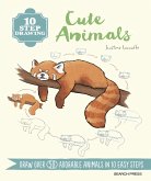 10 Step Drawing: Cute Animals (eBook, PDF)