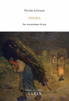 Cover Phora. Sur ma pratique de psy (eBook, PDF)
