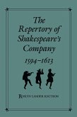Repertory of Shakespeare's Company, 1594-1613 (eBook, PDF)