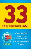 33 Simple Strategies for Faculty (eBook, ePUB)